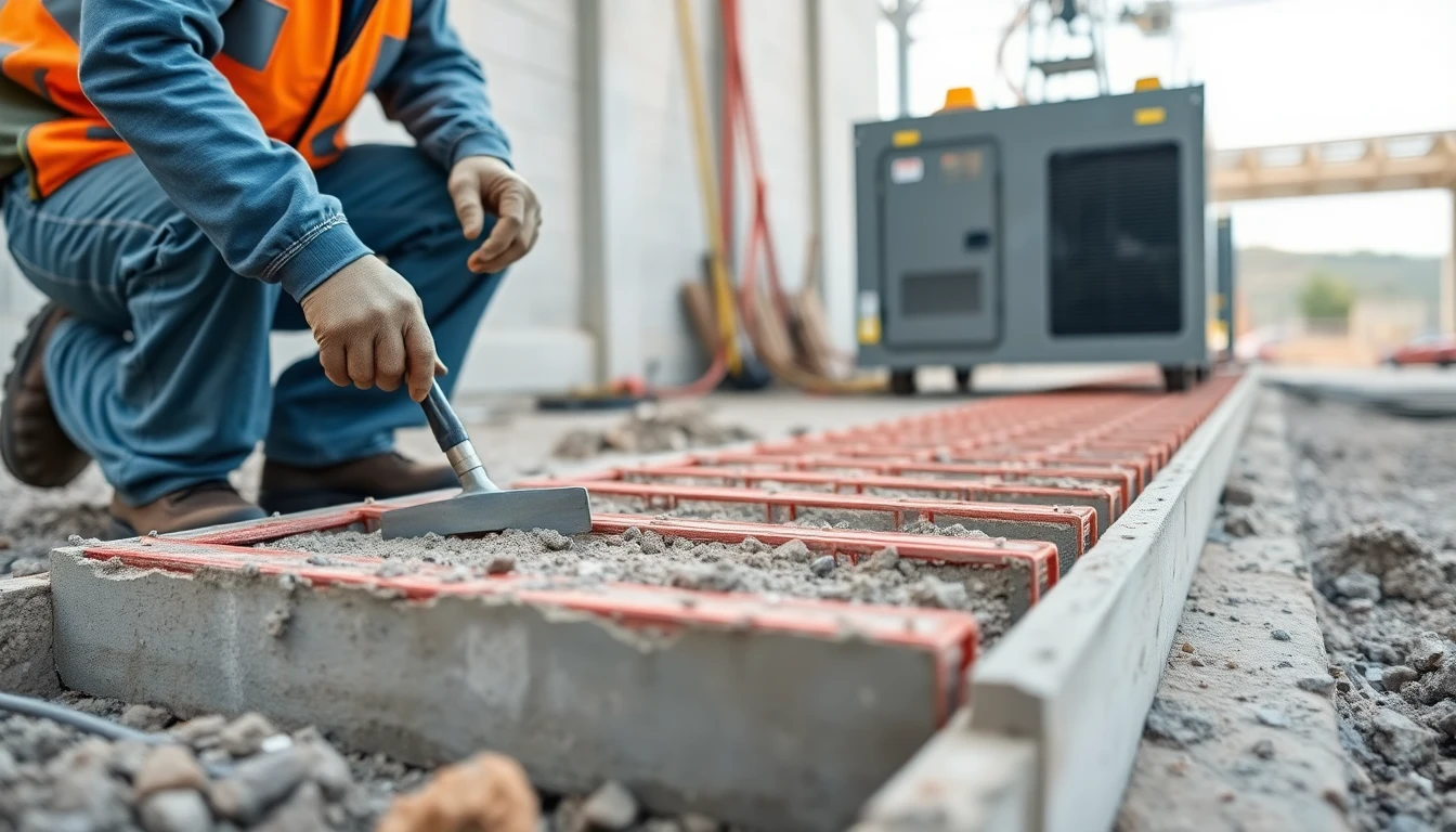 Generator Concrete Pad Installation